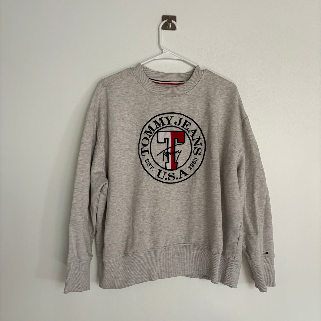 tommy jeans crew neck sweatshirt