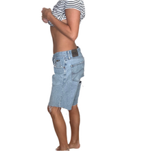 Load image into Gallery viewer, ripped cutoff bremuda jorts
