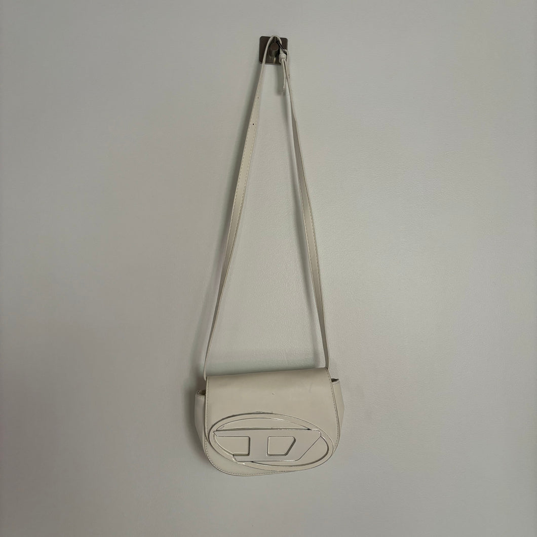 white diesel handbag