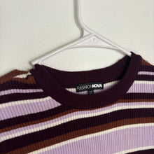 Load image into Gallery viewer, lilac striped sweater
