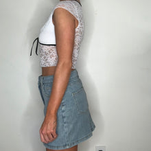 Load image into Gallery viewer, high waisted denim skirt
