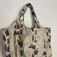 Load image into Gallery viewer, inc snake print tote handbag
